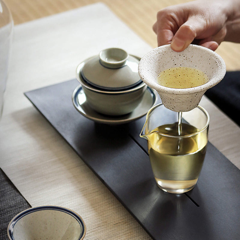 Ceramic Creative Non-porous Tea Leak Strainer