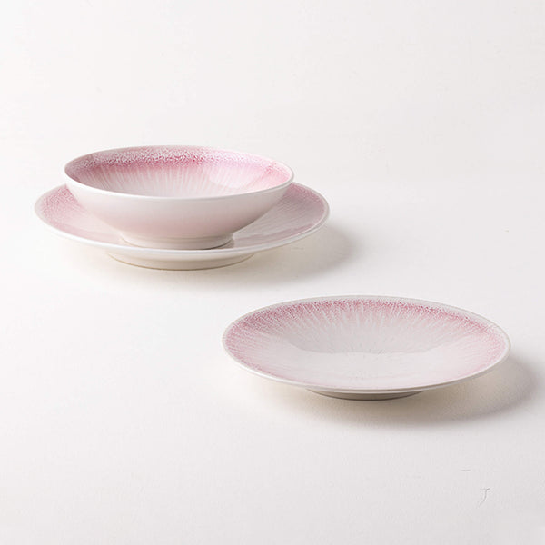 Ceramic Premium Gradient Pink Tableware