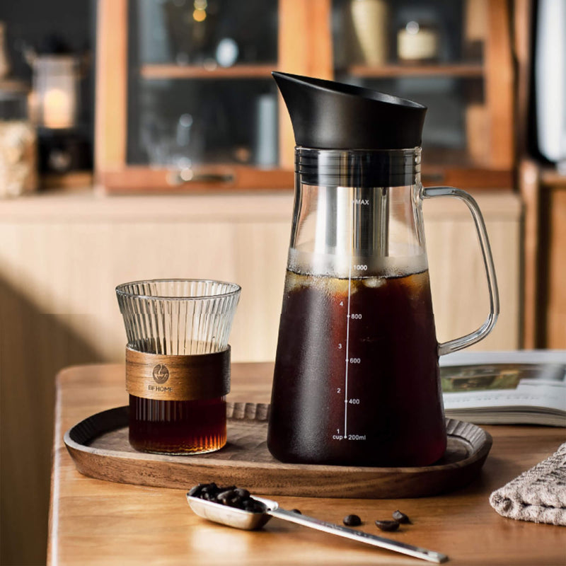 Large Capacity Cold Brew Glass Coffee Pot