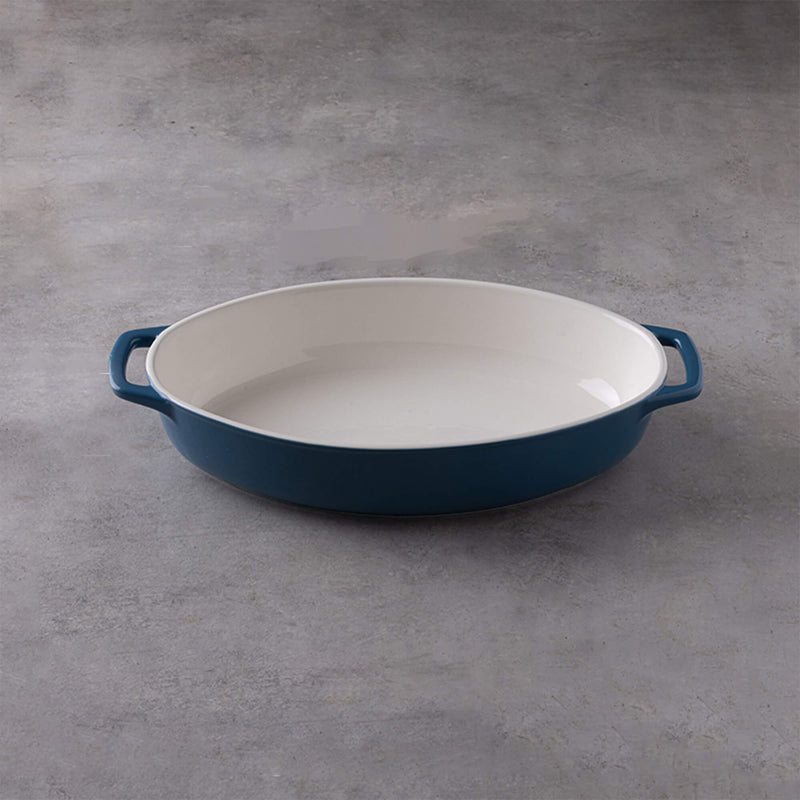 Creative Ceramic Baking Dish With Lid And Cheese