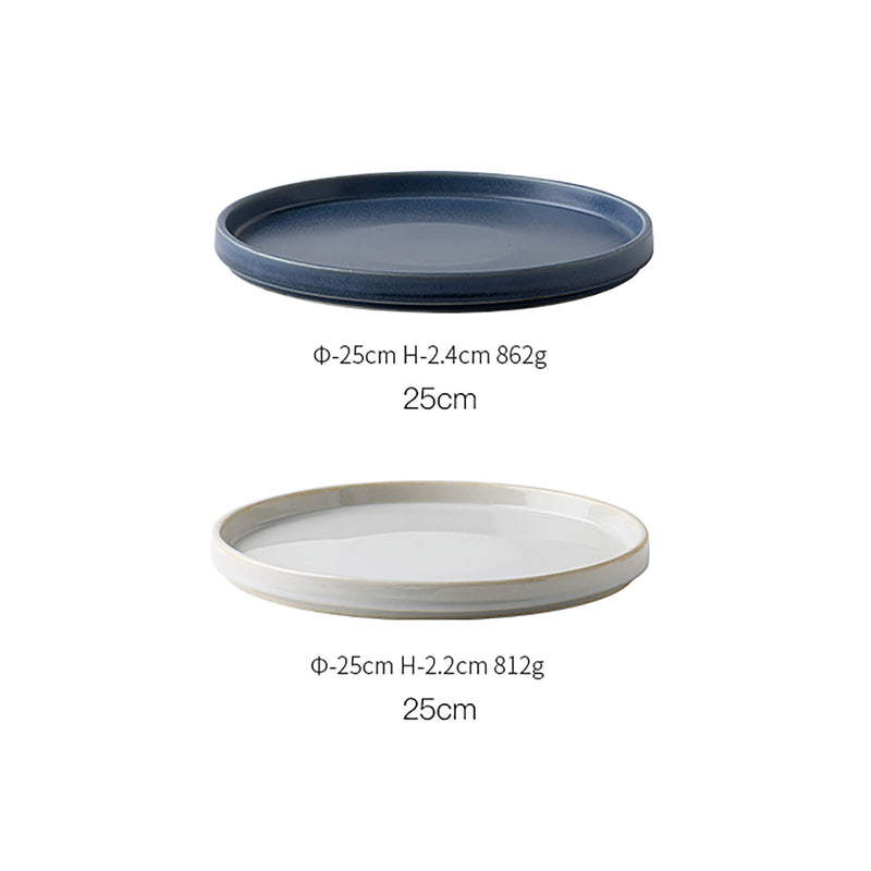 Kiln-reinforced Porcelain Flat Plate