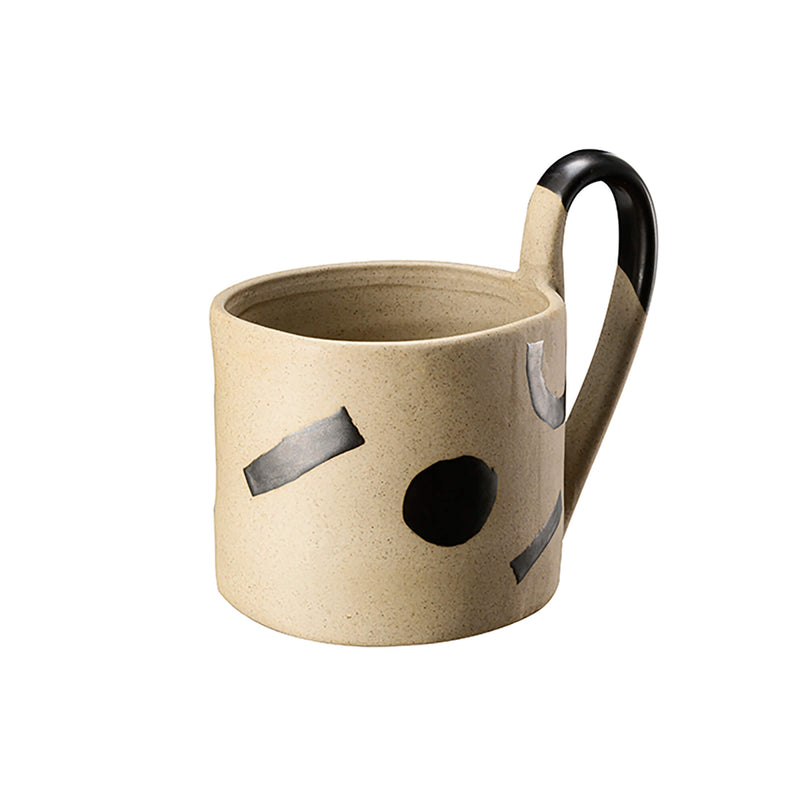 Handmade Geometric Ceramic Mug