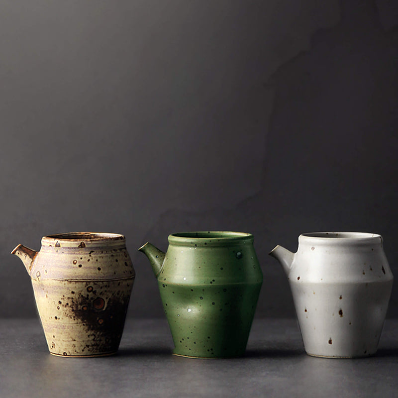 Handmade Ceramic Vintage Kiln Turned Tea Dispenser