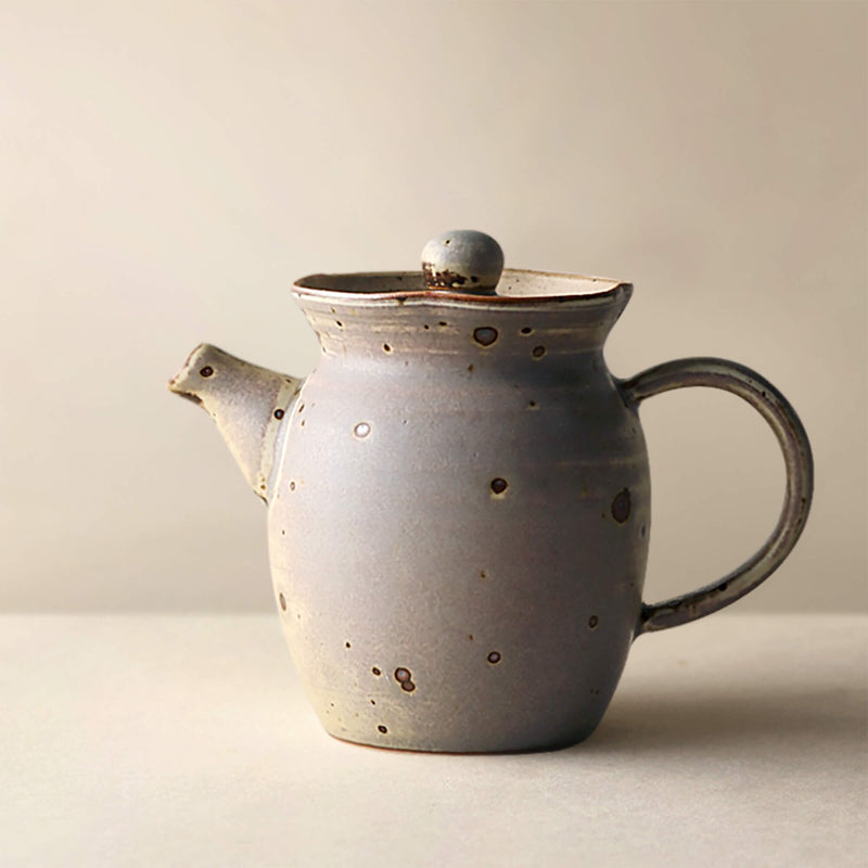 Handmade Kiln-formed With Filter Hole Teapot