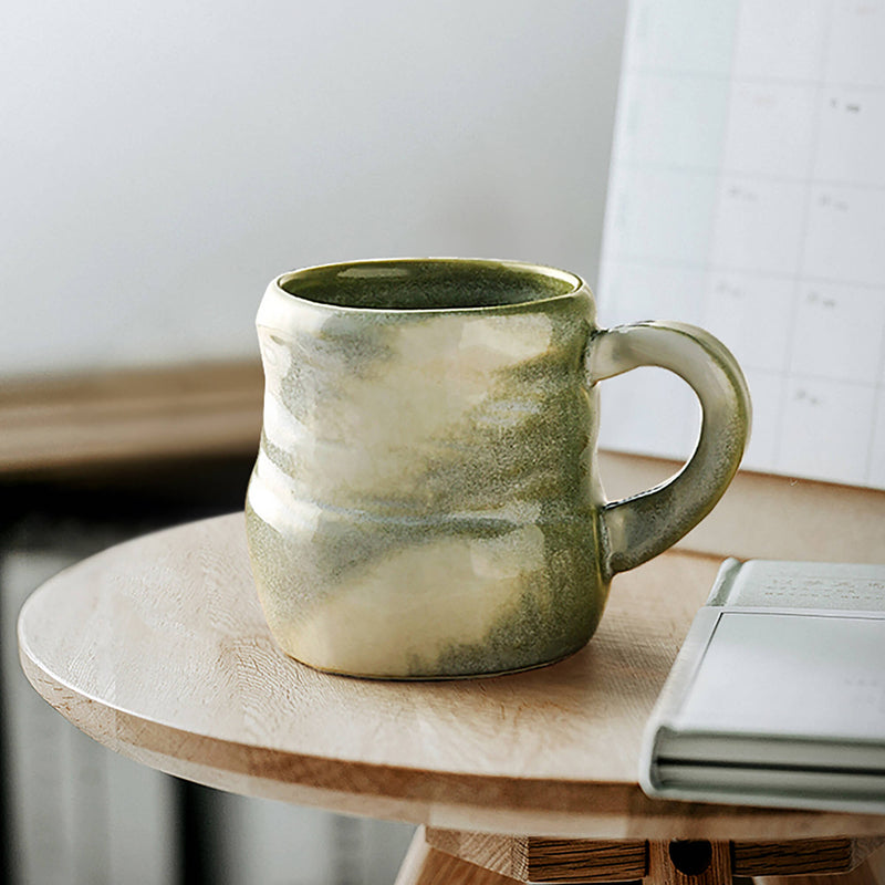 Hand-made Kiln-formed Ceramic Coffee Mug