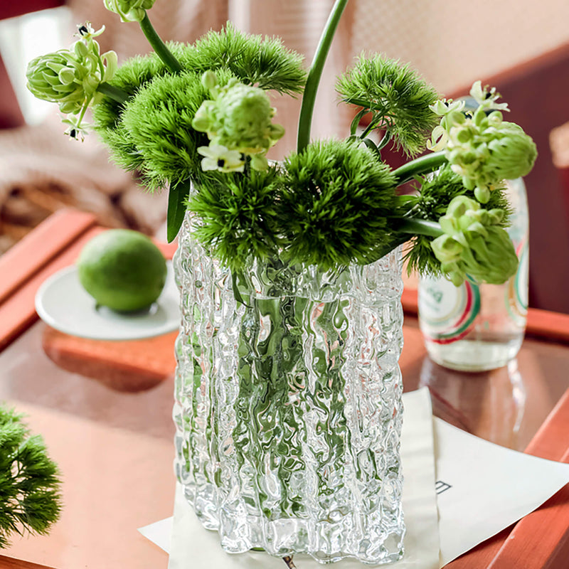 Handmade Iceberg Glass Vase