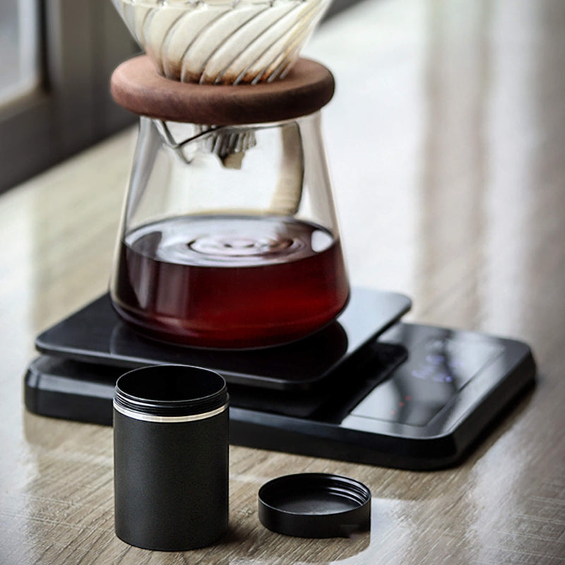 Metal Sealed Portable Tea And Coffee Powder Jar