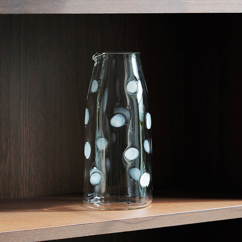 Hand-made Polka Dot High Boron Heat-resistant Glass Jug