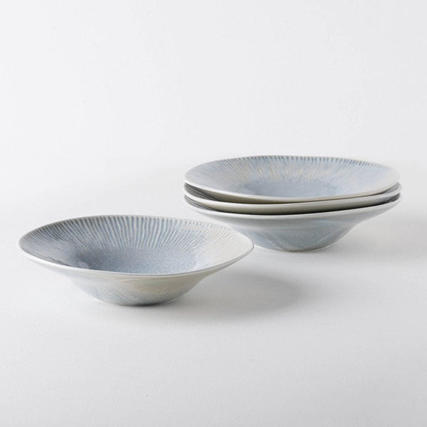Amber Misty Gray Ceramic Hat Plate - Eunaliving