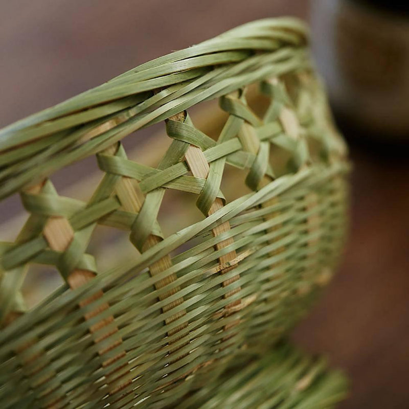 Bamboo Woven Handmade Fruit Basket - Eunaliving