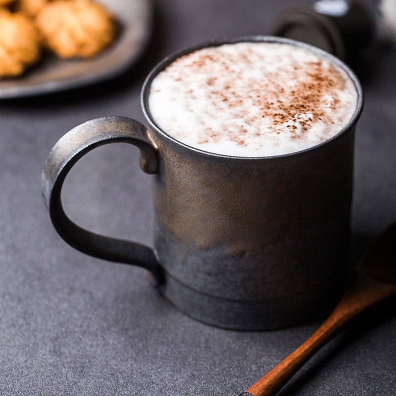 Creative Gilt Mug With Handle Mug Tea Cup - Eunaliving