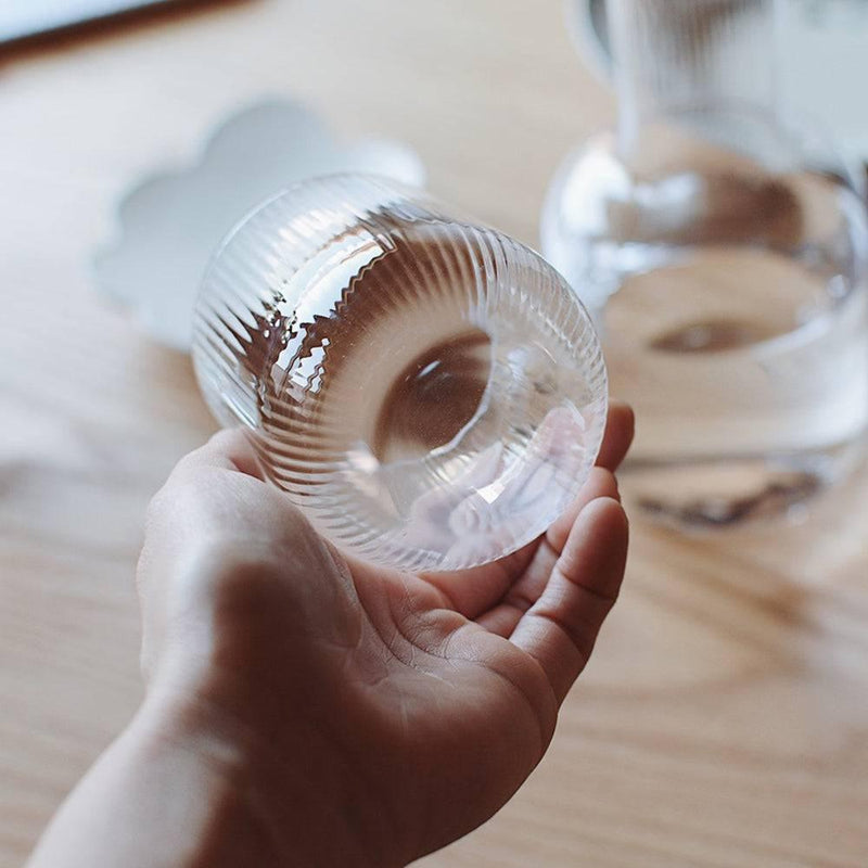Hand-blown Glass Bottle Set - Eunaliving