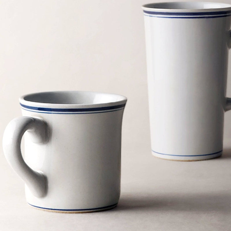 Hand-painted Blue And White Coffee Mug - Eunaliving