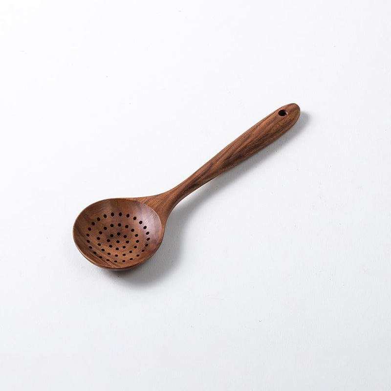 Hand Polished Teak Spoon Shovel - Eunaliving