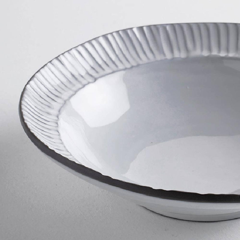 Handcrafted Glaze Fired Creamy Glazed Earthenware Plate - Eunaliving