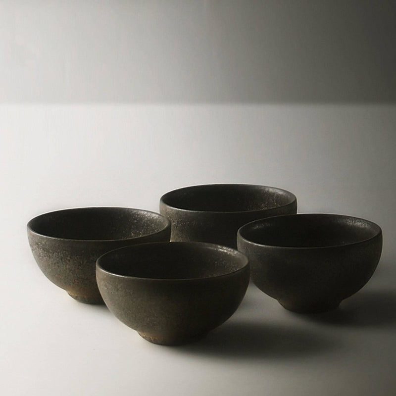 Handmade Gilt Zen Ceramic Small Jade Cup - Eunaliving