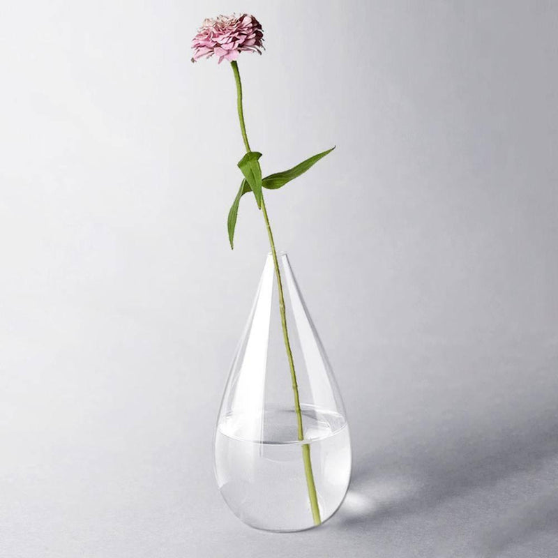 Handmade Japanese Frosted Glass Vase - Eunaliving