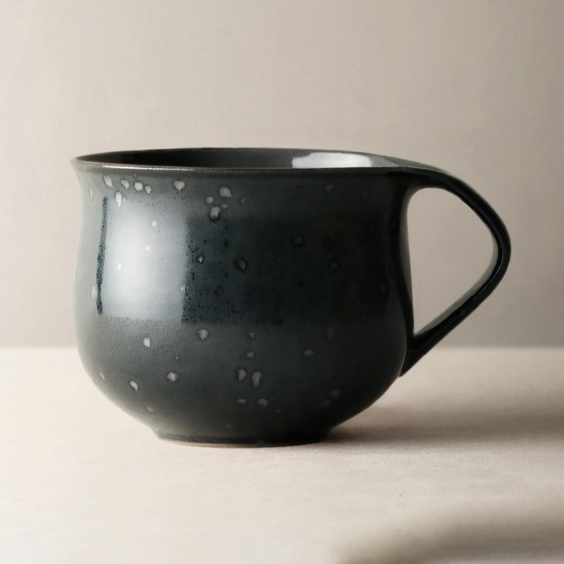 Handmade Vintage Coarse Pottery Coffee Mug - Eunaliving