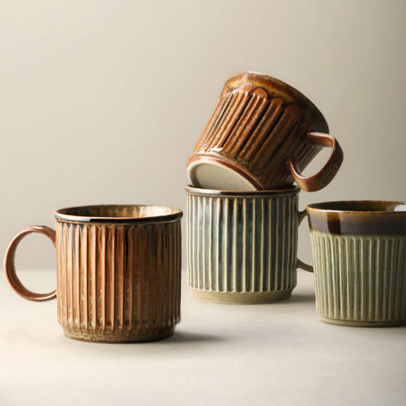 Japanese Vintage Coffee Mug - Eunaliving