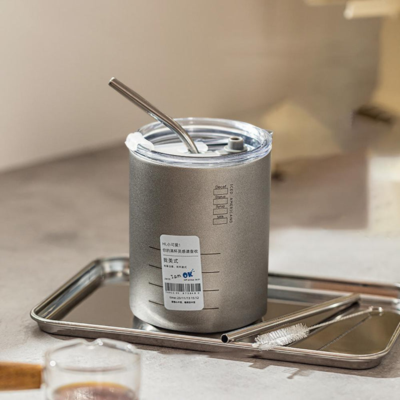 Stainless Steel Portable Coffee Cup - Eunaliving