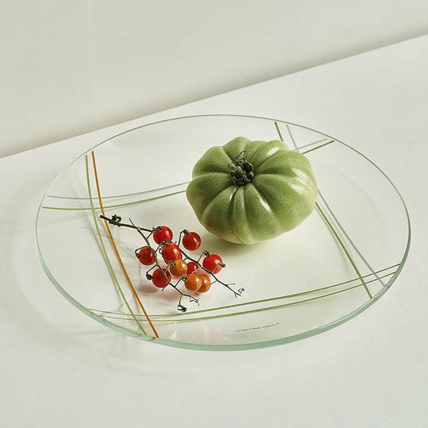 Candy-colored Tempered Glass Plates