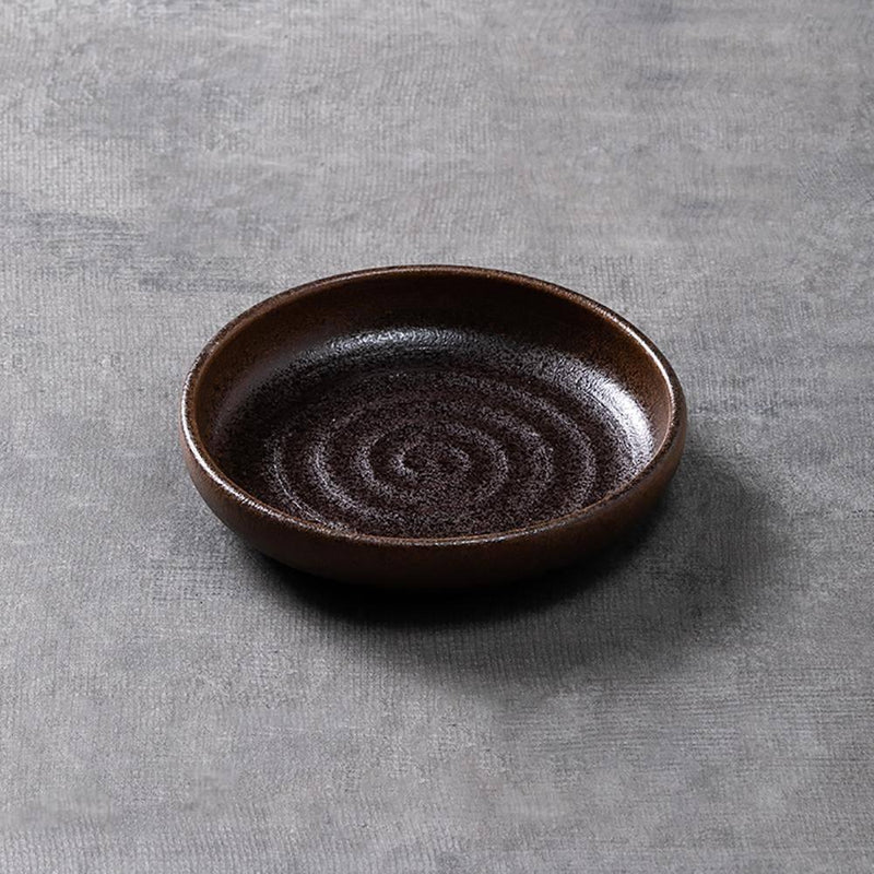Kiln Formed Coarse Ceramic Plate - Eunaliving
