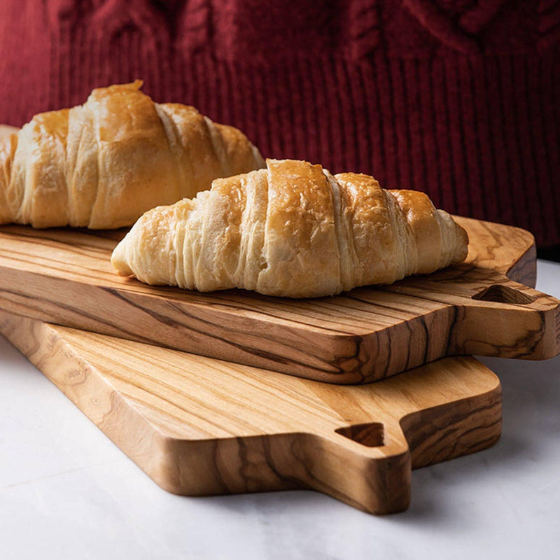 Olive Wood Solid Wood Baking Breadboard - Eunaliving