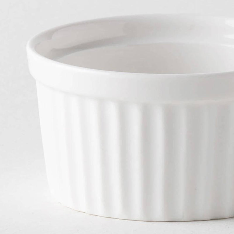 White Soufflé Pudding Cup - Eunaliving