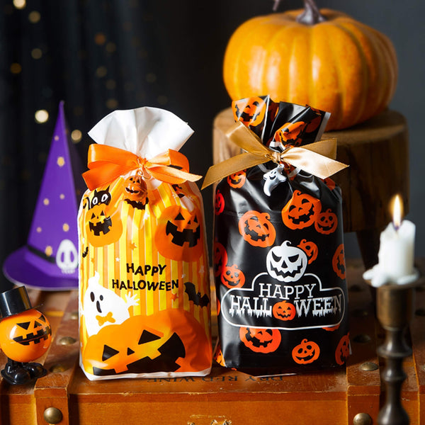 Halloween Drawstring Pumpkin Coffee Candy Toffee Pack