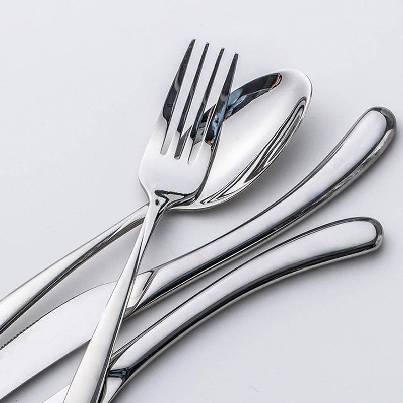 304 Stainless Steel Knife, Fork And Spoon Set - Eunaliving