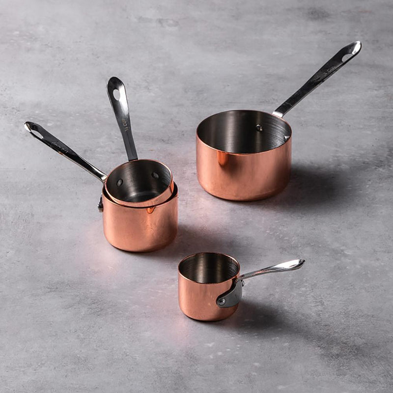 304 Stainless Steel Rose Gold Plated Copper Measuring Cup - Eunaliving