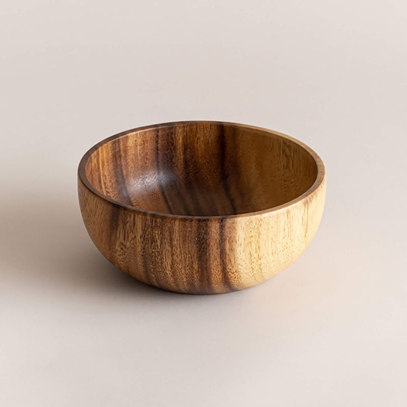 Japanese Style Acacia Wood Bowl