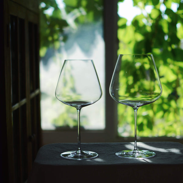 Euna | Camus Say Goblet Bordeaux Glass White Wine Glass, Burgundy Glasses/White Wine Glasses/Set（1 Burgundy Glasses+1 White Wine Glasses）
