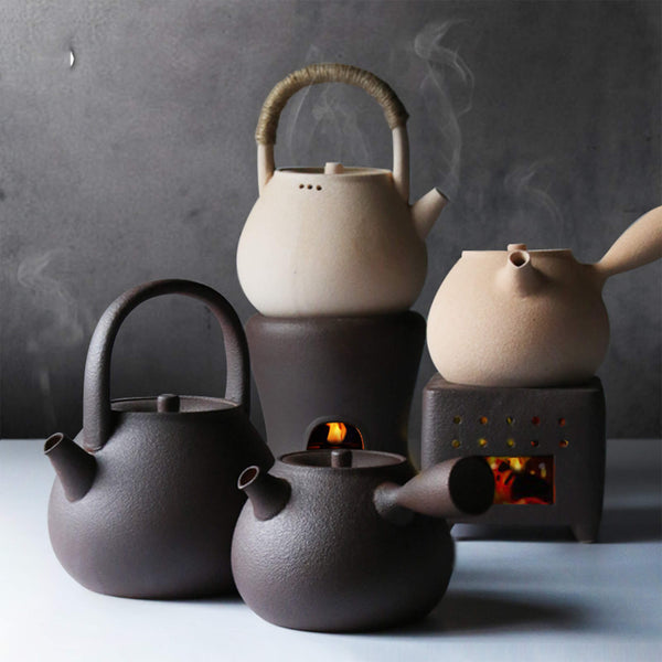 Ceramic Charcoal Stove Tea Maker
