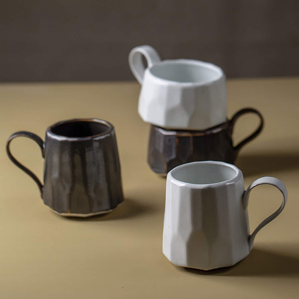 Kiln Cut Ceramic Coffee Mug