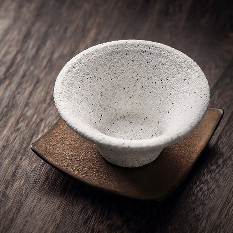 Ceramic Creative Non-porous Tea Leak Strainer