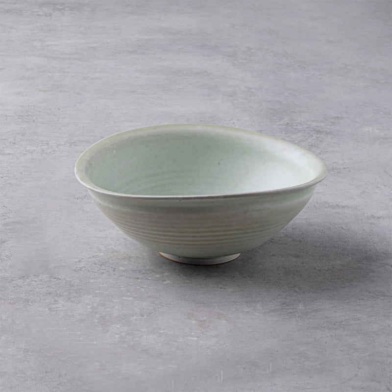 Ceramic Personalized Flat Round Soup Bowl