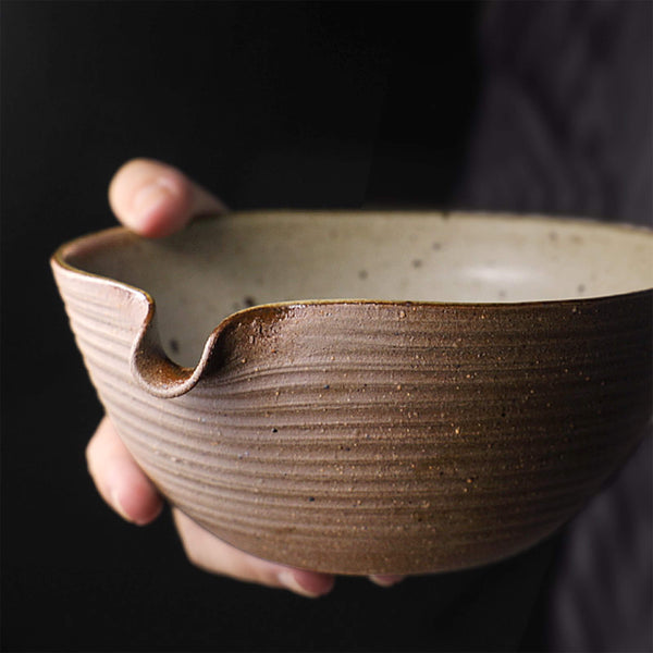 Ceramic Stoneware Handmade Tea Making Bowl Water Bowl