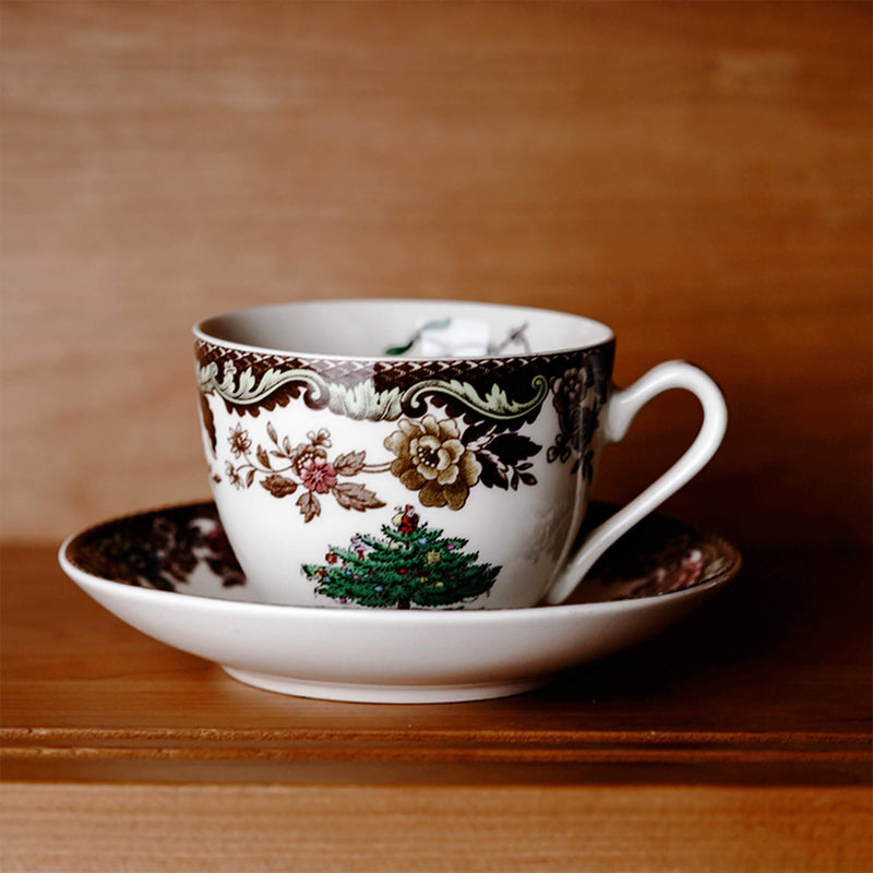 Christmas Ceramic Vintage Chinese And Western Dinnerware