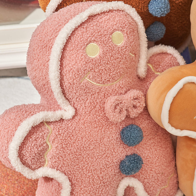 Christmas Decoration Gingerbread Man Pillow Doll