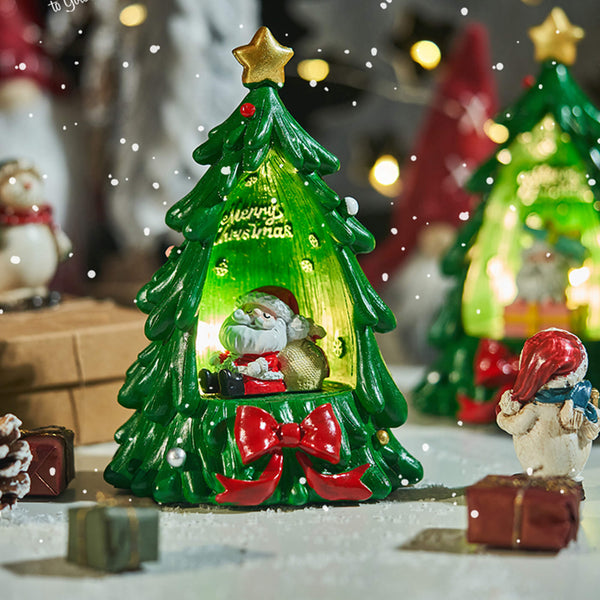 Christmas Tree Home Illuminated Mini Ornament