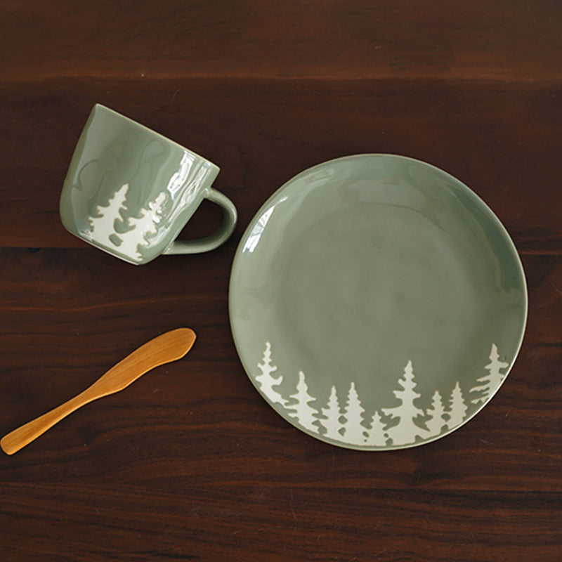 Christmas Tree Scandinavian Style Ceramic Tableware