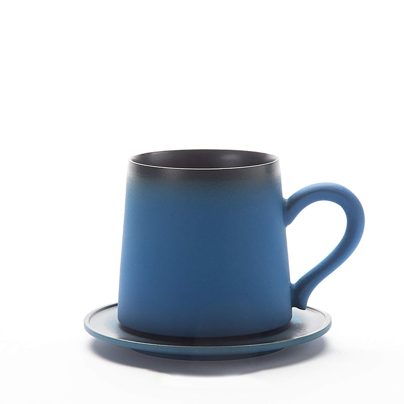 Dark Blue Ceramic Coffee Mug