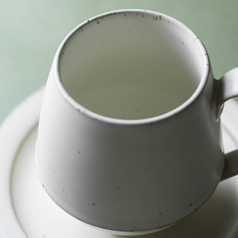 Japanese Handmade Rough Pottery Coffee Mug