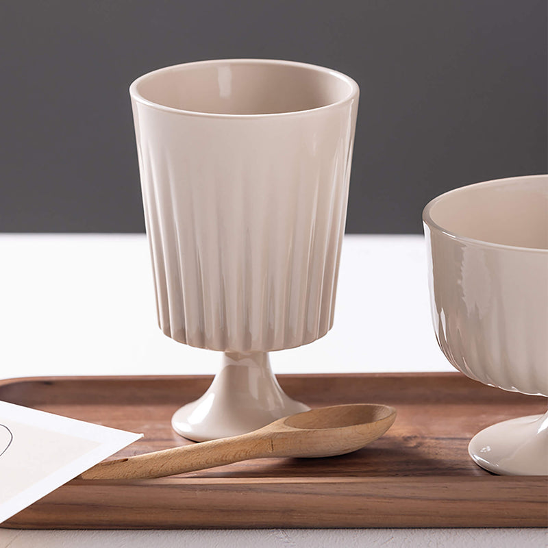 High Temperature Ceramic Dessert Cup