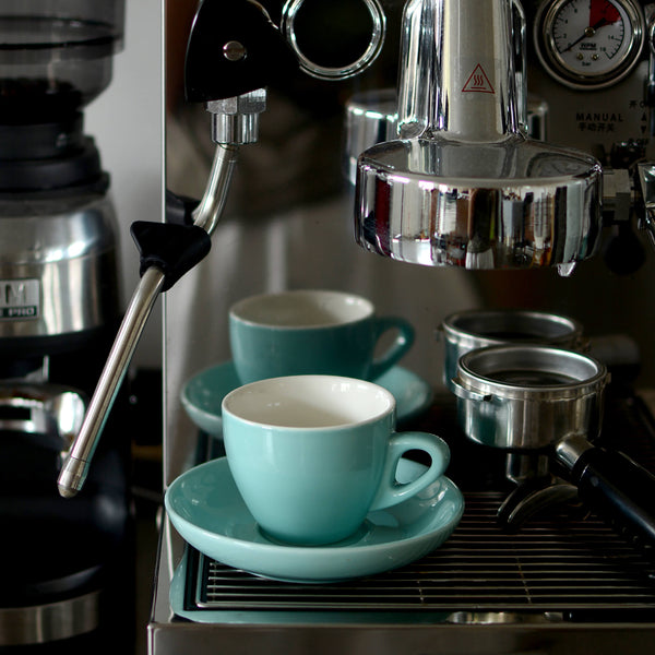Multi-color Espresso Mug And Saucer Set