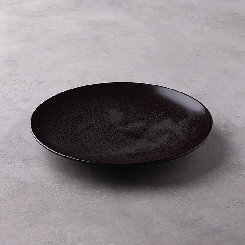 Creative Deep Smoke Ceramic Flat Plate