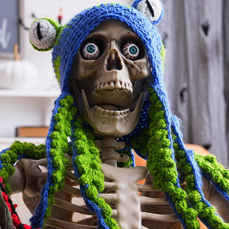 Halloween Creative Octopus Woolen Hat Props