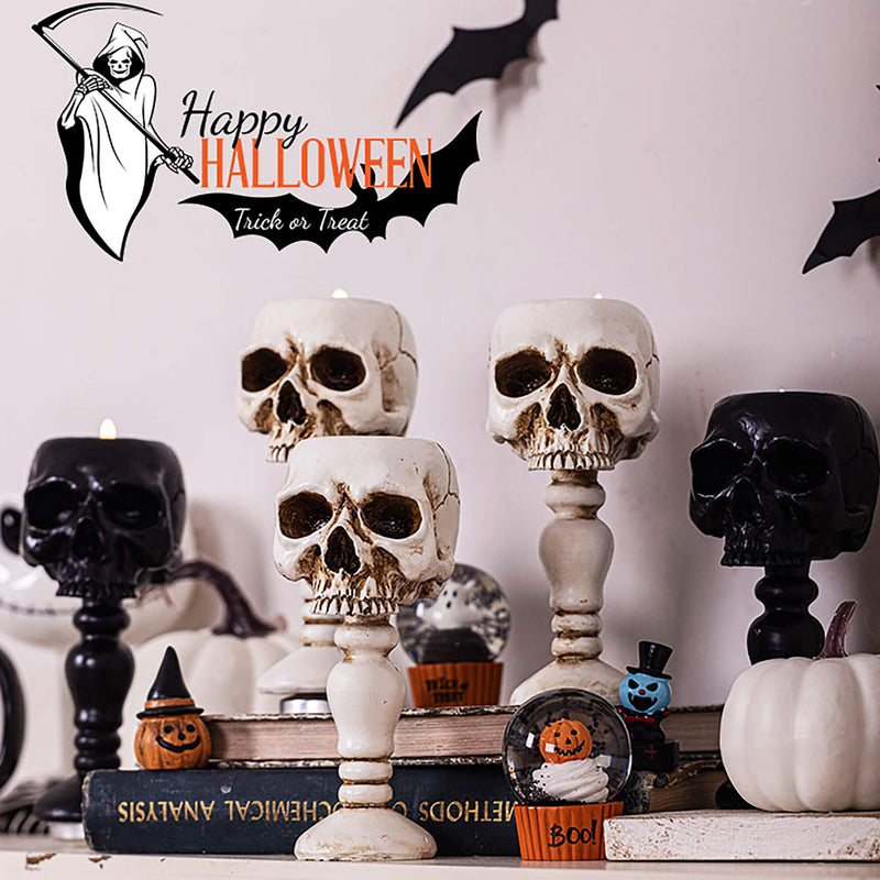 Halloween Skeleton Candle Candle Holder
