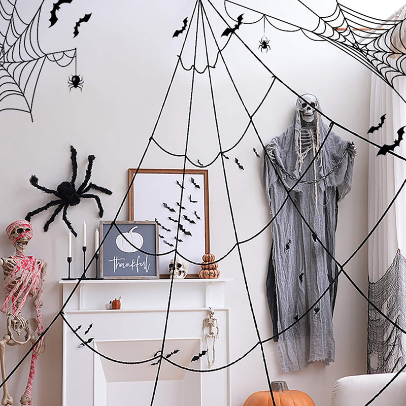 Halloween Triangle Spider Web Hanging